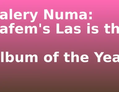 - Valery Numa: Zafem's Las is the Album of the Year