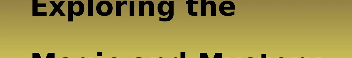 - Zafem Abracadabra: Exploring the Magic and Mystery