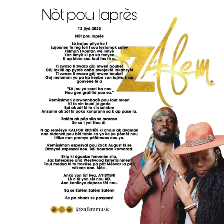 Zafem Note for the press